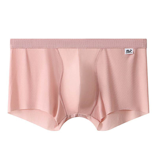 Buycenter Men's Ice Silk Boxer Underwear - Breathable and Seamless - Buy Center US