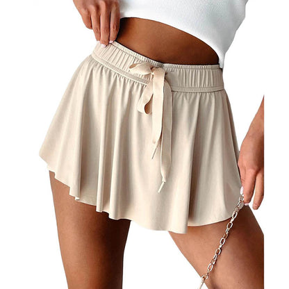 Minimal High Waist Pleating Casual Shorts - Versatile Japanese Style - Buy Center US