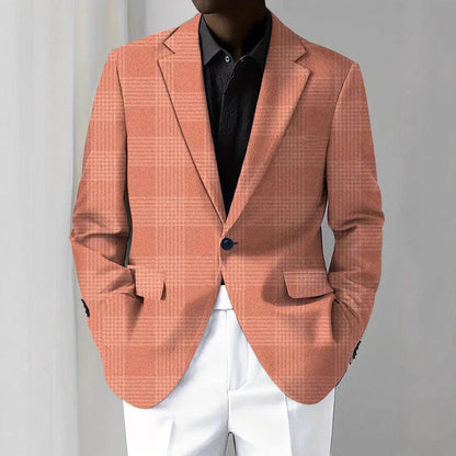 Buycenter Men's Digital Printed Suit Jacket - Stylish & Casual for Spring - Buy Center US