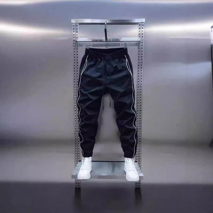 Men's Ankle-Tied Harlan Cargo Pants - Casual, Lightweight Summer Style - Buy Center US