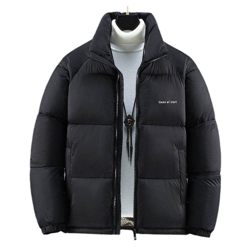 Buycenter Men's Casual Thick Coat - Cotton-Padded Jacket for Youth - Buy Center US