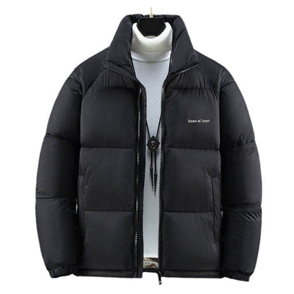 Buycenter Men's Casual Thick Coat - Cotton-Padded Jacket for Youth - Buy Center US