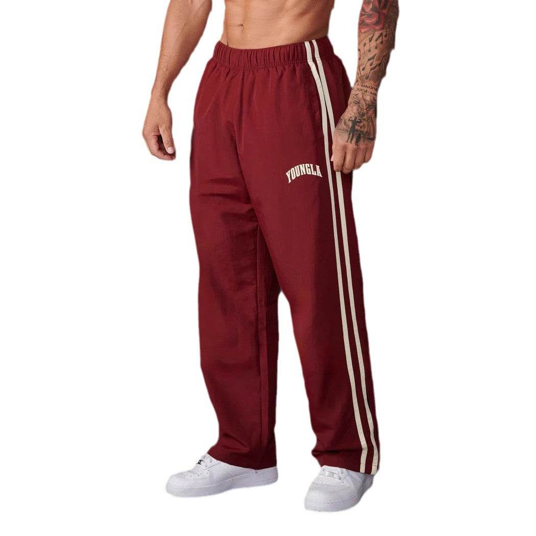 Men's Sports Loose Pants - Stylish Stitching, Available in 5 Colors - Buy Center US