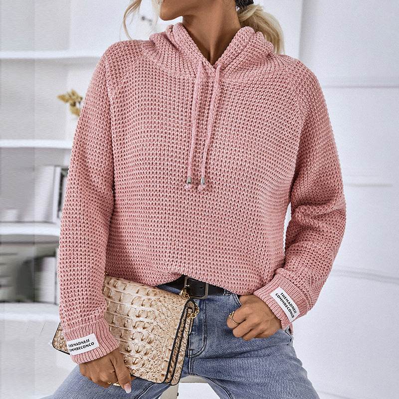 Women's Solid Color Pullover Sweater - Cozy Chenille Knit in Multiple Colors - Buy Center US