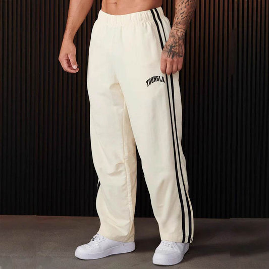 Men's Sports Loose Pants - Stylish Stitching, Available in 5 Colors - Buy Center US