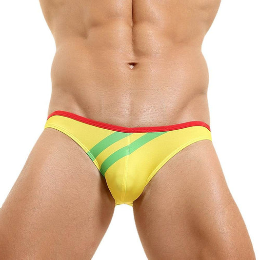 Buycenter Men's Printed Briefs - Low Waist Comfort & Breathable Fabric - Buy Center US