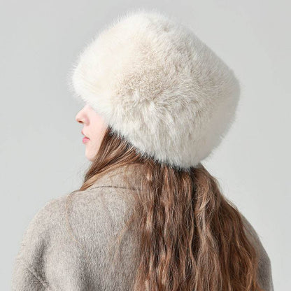 All-match Plush Bucket Hat - Warm & Windproof Earflaps for All Styles - Buy Center US