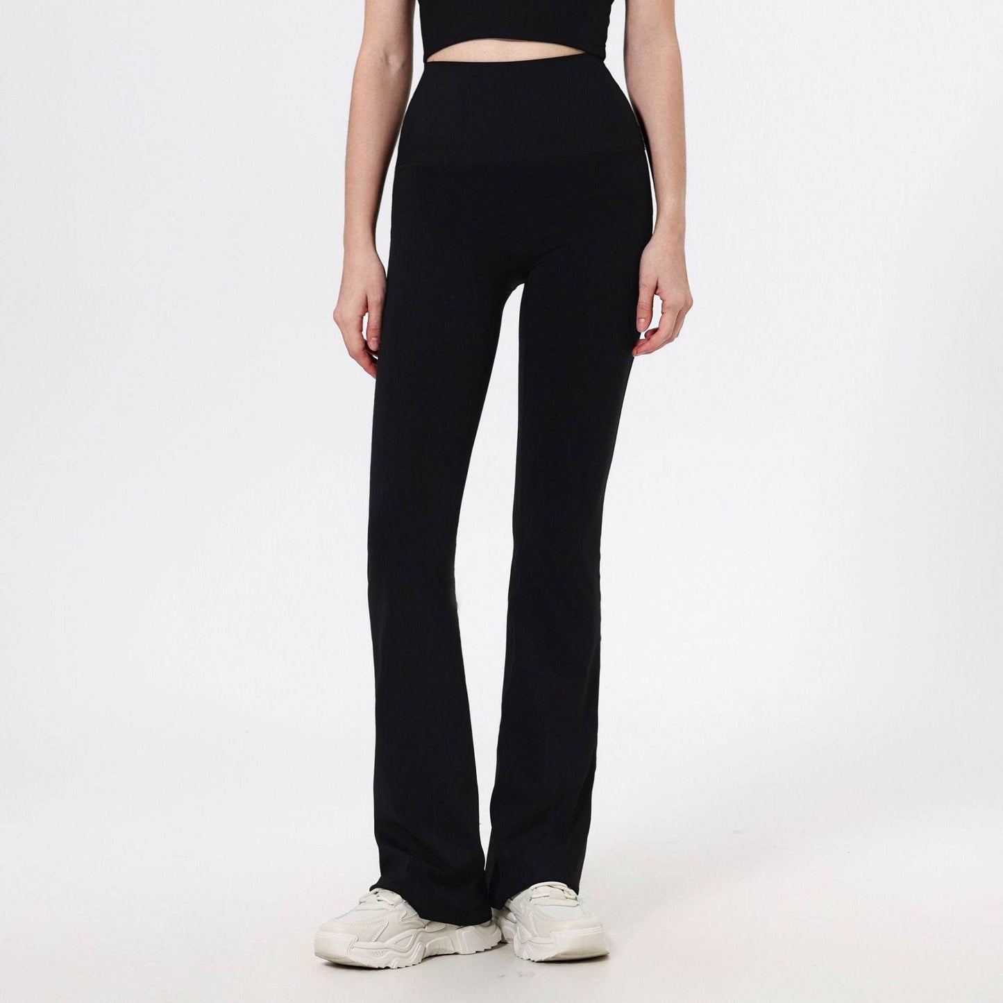 High Waist Yoga Pants - Peach Hip Raise, Breathable Nylon, Women’s Wear - Buy Center US