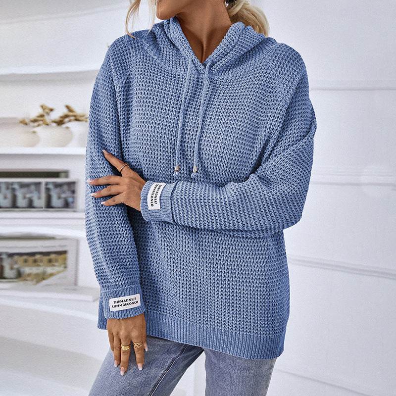 Women's Solid Color Pullover Sweater - Cozy Chenille Knit in Multiple Colors - Buy Center US