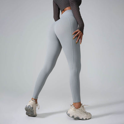 High Waist Skinny Yoga Pants - Moisture Wicking & Hip Lifting Trousers - Buy Center US