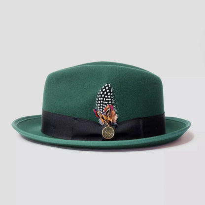 Fashion Bowknot Ribbon Sheep Felt Hat - Stylish Sunshade for Every Occasion - Buy Center US