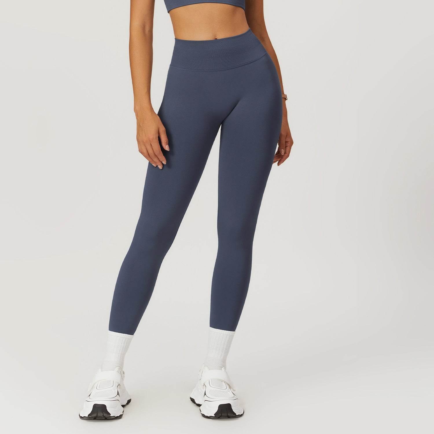 Peach Hip Seamless Yoga Pants - Close-Fitting for Fitness & Running - Buy Center US