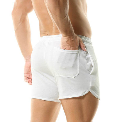 Buycenter Men's Cotton Casual Shorts - Adjustable Fit for All Seasons - Buy Center US