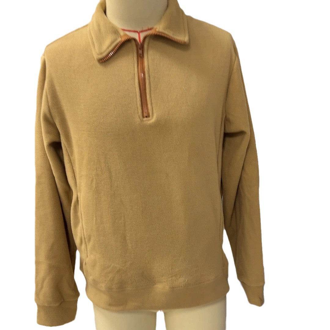 Buycenter Men's Half Zip Sweater - Slim Fit, Long Sleeve, Multiple Colors - Buy Center US