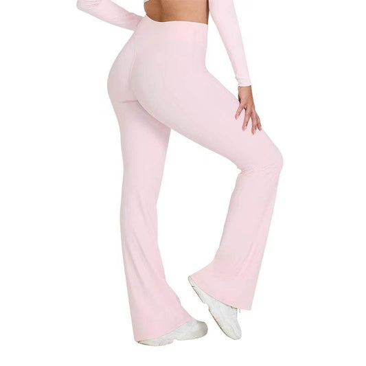 Horn Seamless Yoga Pants for Women - Breathable Fabric, Solid Colors - Buy Center US