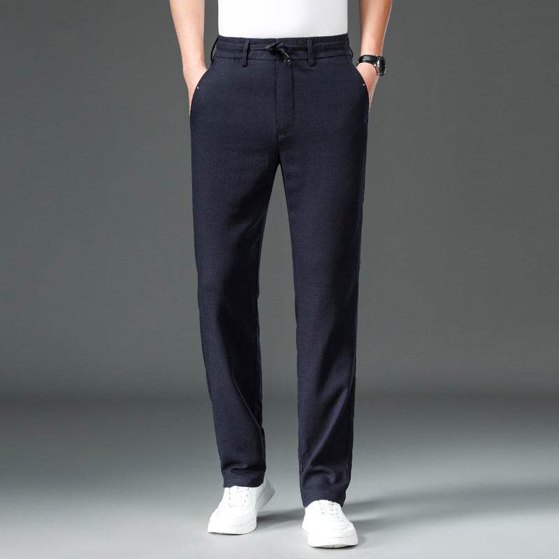 Summer Breathable Loose Straight Pants - Cotton Linen Tencel Blend - Buy Center US
