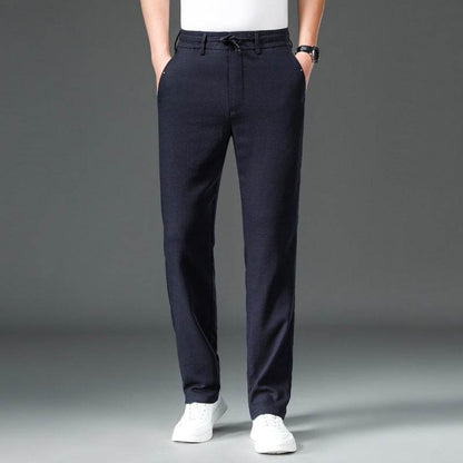 Summer Breathable Loose Straight Pants - Cotton Linen Tencel Blend - Buy Center US