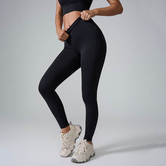High Waist Skinny Yoga Pants - Moisture Wicking & Hip Lifting Trousers - Buy Center US