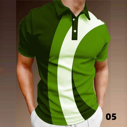 3D Digital Printing Pullover - Short Sleeve Leisure Top – Unisex Sizes S-5XL - Buy Center US