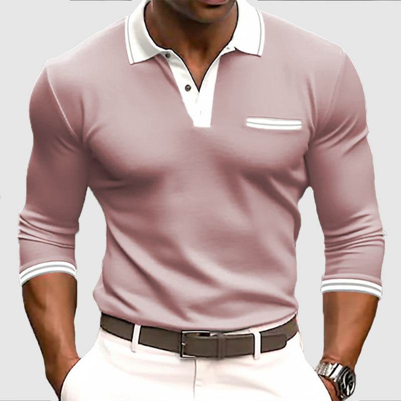 Men's Long Sleeve Button Sweatshirt - Digital Print for Sports & Leisure - Buy Center US