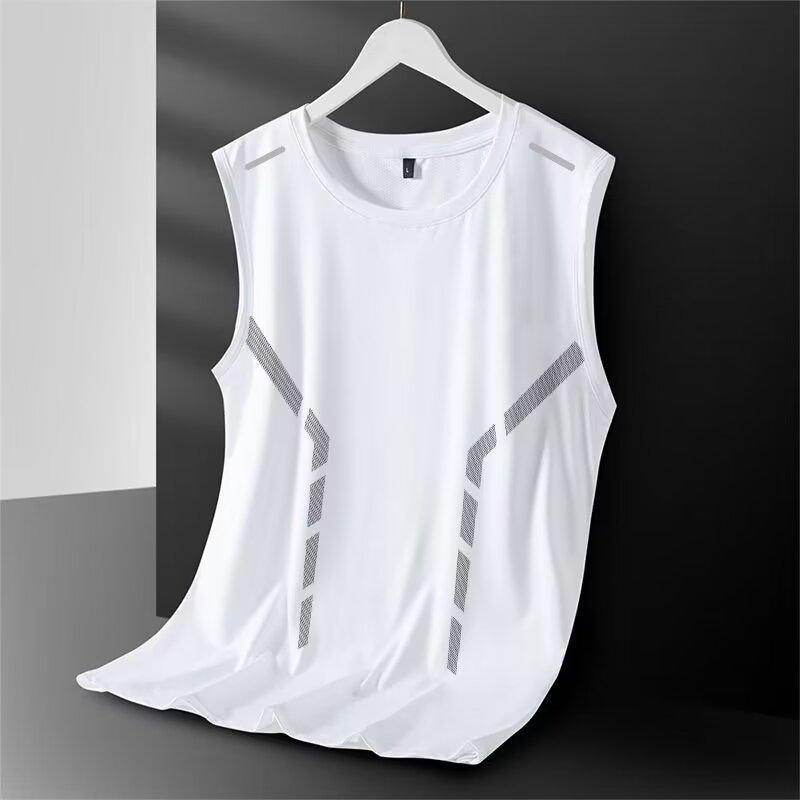 Men's Loose Casual Waistcoat Top - Stylish Pullover in Black & Gray - Buy Center US