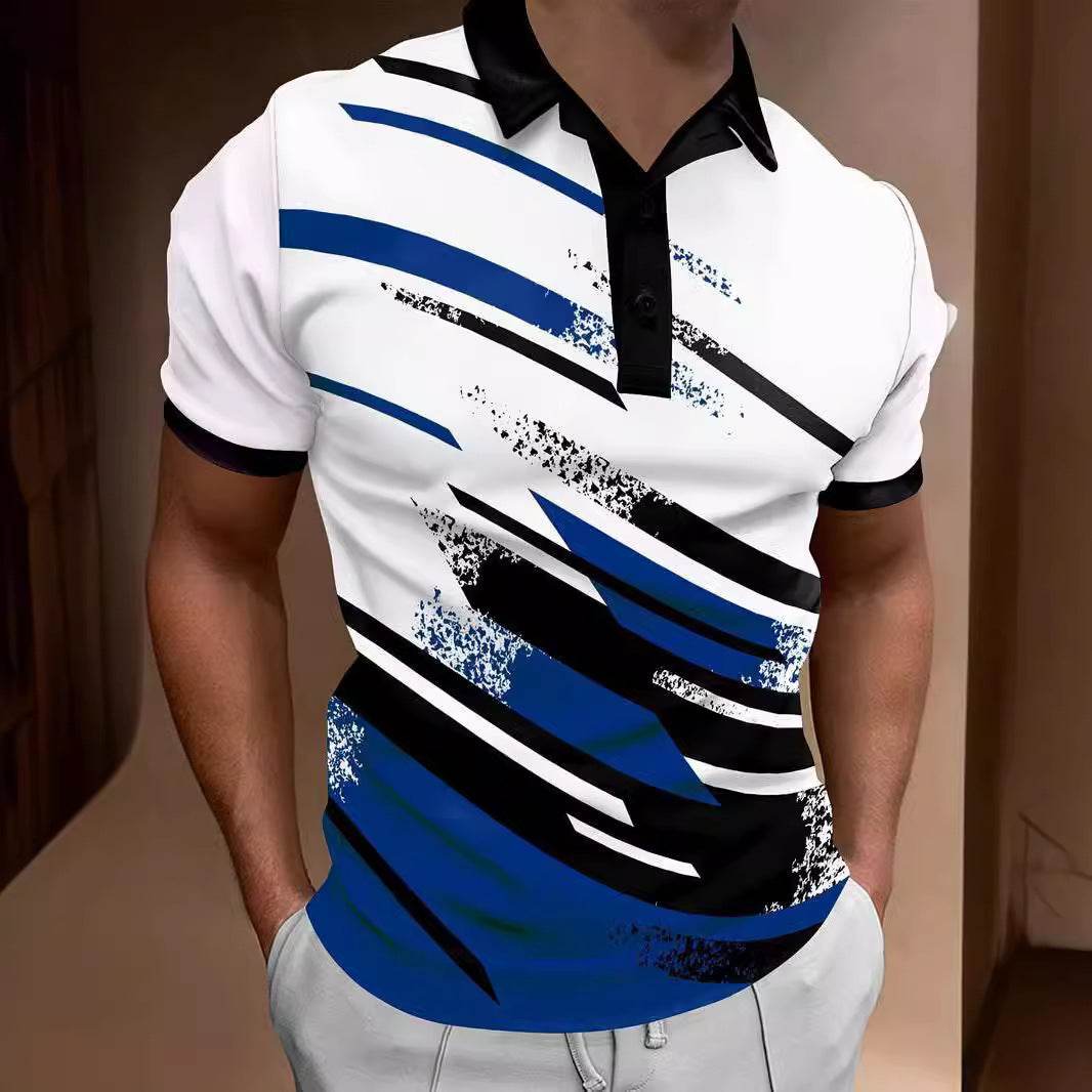 3D Digital Printing Pullover - Short Sleeve Leisure Top – Unisex Sizes S-5XL - Buy Center US