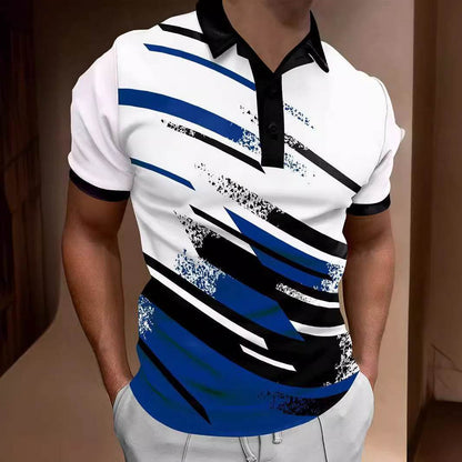 3D Digital Printing Pullover - Short Sleeve Leisure Top – Unisex Sizes S-5XL - Buy Center US