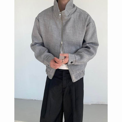 Buycenter Autumn Citywalk Jacket - Minimalist Loose Fit for Couples - Buy Center US