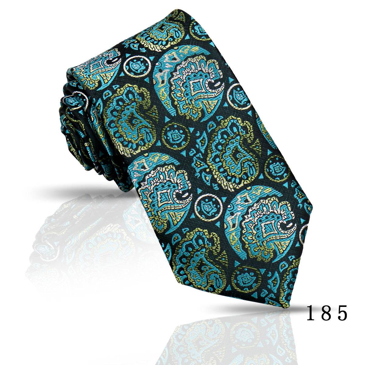 Buycenter Men's Casual Polyester Jacquard Bow Tie - Unisex Business Style - Buy Center US