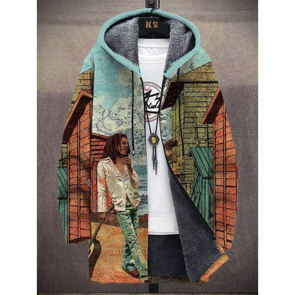Buycenter Fashion Fleece Padded Coat Jacket - Hooded, Winter Ready - Buy Center US