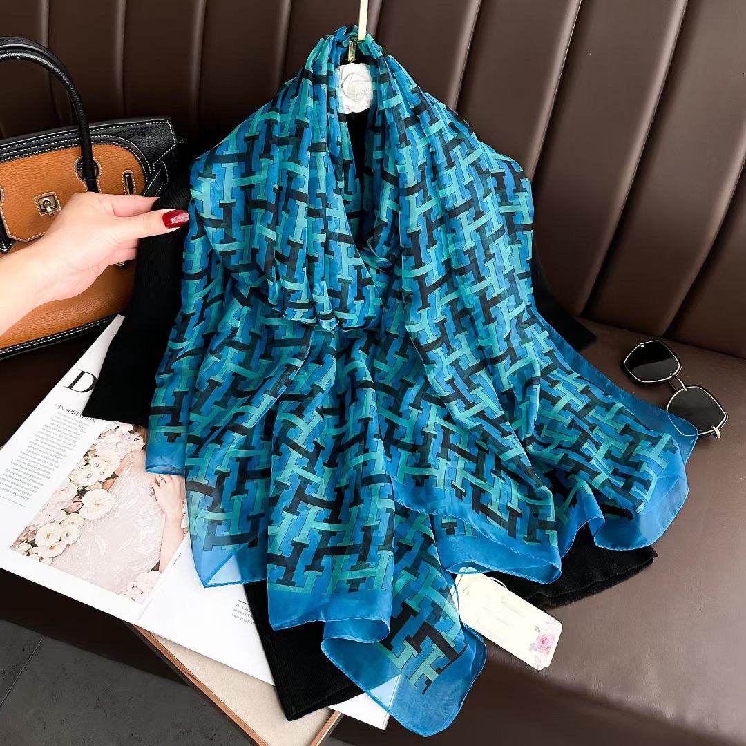 Thin Yourou Begonia Scarf Shawl - Elegant Summer Polyester Wrap - Buy Center US