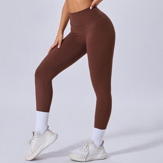 Quick-Drying Fitness Pants - Breathable Nude Feel for Running, Sizes S-XL - Buy Center US