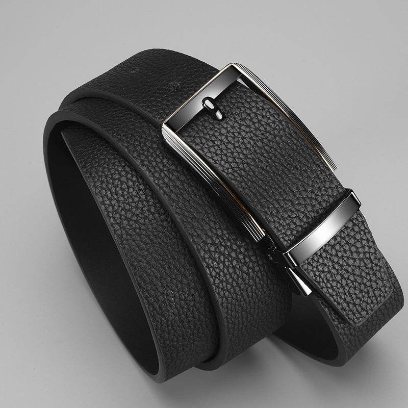 Buycenter Double-Sided Boys Trend Belt - Rotatable Pin Buckle, Stylish Design - Buy Center US