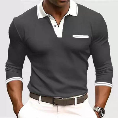 Men's Long Sleeve Button Sweatshirt - Digital Print for Sports & Leisure - Buy Center US