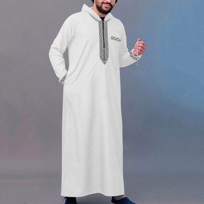 Buycenter Men's Loose Hooded Robe - Comfortable, Stylish, Four Seasons - Buy Center US