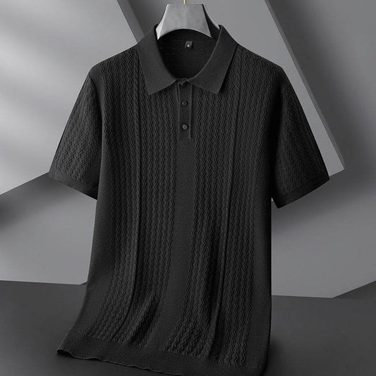 Men's Plus Size Short Sleeve Sweater - Autumn & Winter Collection - Buy Center US
