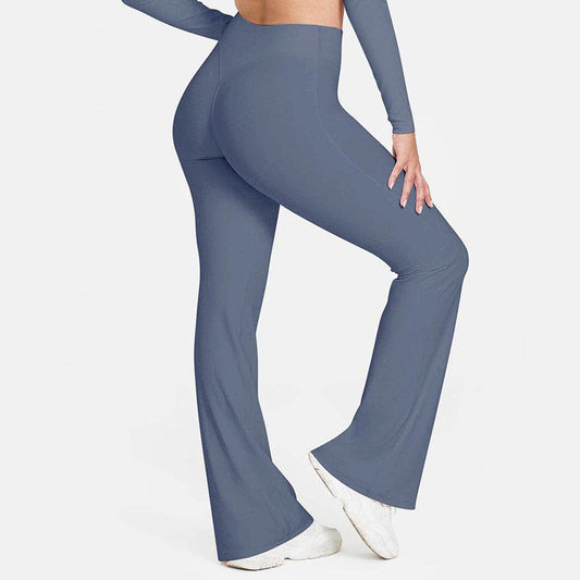 Horn Seamless Yoga Pants for Women - Breathable Fabric, Solid Colors - Buy Center US