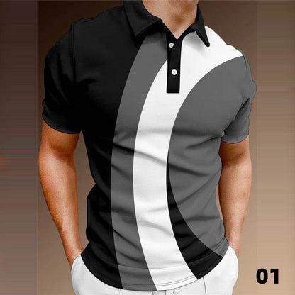 3D Digital Printing Pullover - Short Sleeve Leisure Top – Unisex Sizes S-5XL - Buy Center US
