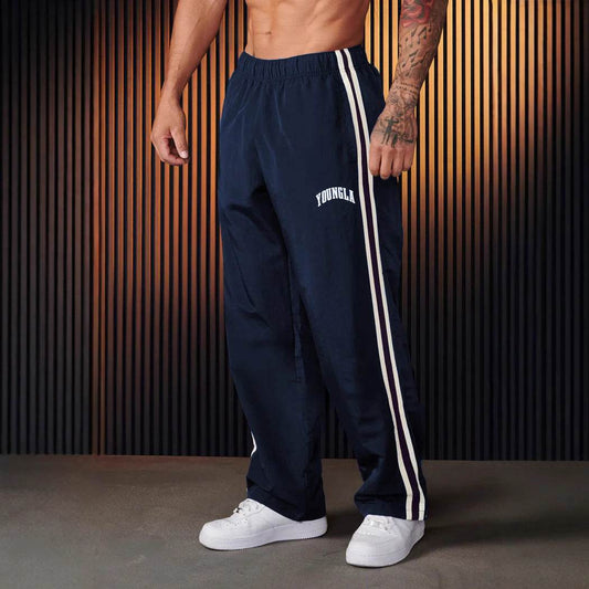 Men's Sports Loose Pants - Stylish Stitching, Available in 5 Colors - Buy Center US