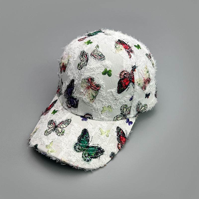 Printed Antique Baseball Cap for Women - Breathable & Sunshade Design - Buy Center US