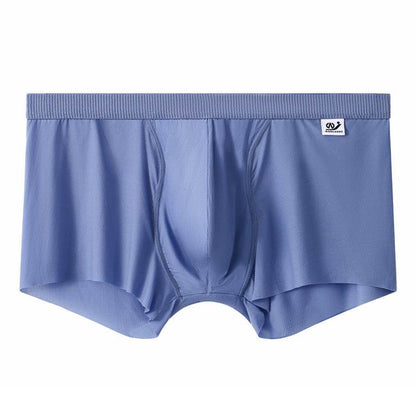 Buycenter Men's Ice Silk Boxer Underwear - Breathable and Seamless - Buy Center US