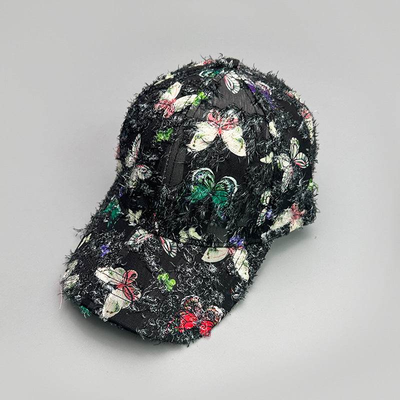 Printed Antique Baseball Cap for Women - Breathable & Sunshade Design - Buy Center US
