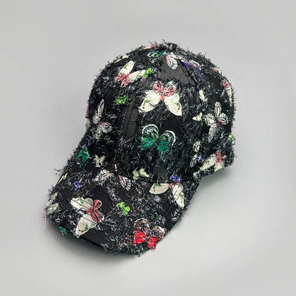 Printed Antique Baseball Cap for Women - Breathable & Sunshade Design - Buy Center US
