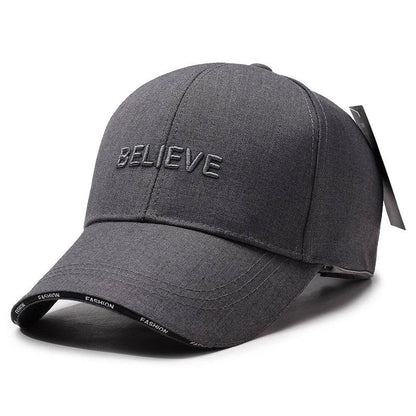 Stylish Adjustable Letter Embroidered Baseball Cap - Sunscreen & Breathable - Buy Center US