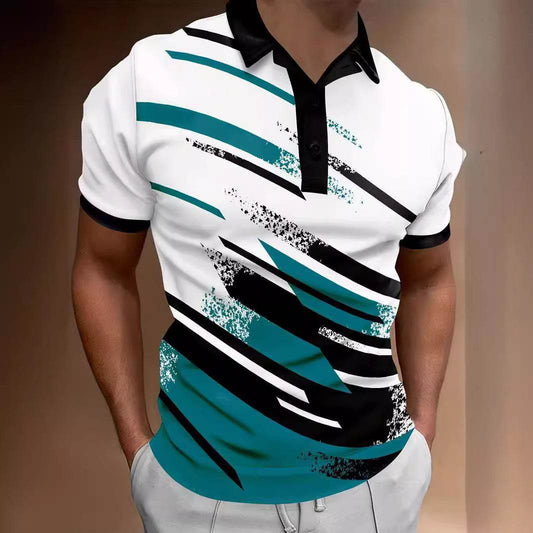 3D Digital Printing Pullover - Short Sleeve Leisure Top – Unisex Sizes S-5XL - Buy Center US