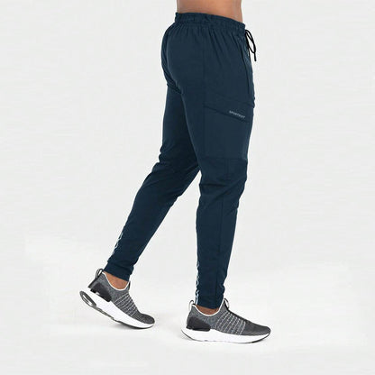 Men's Quick-Drying Track Pants - Elastic Outdoor Sports Wear for Cycling & Running - Buy Center US