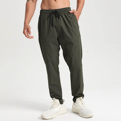 Men's Tall Casual Sports Pants - Loose Fit, Mid Waist, Multi-Color Options - Buy Center US