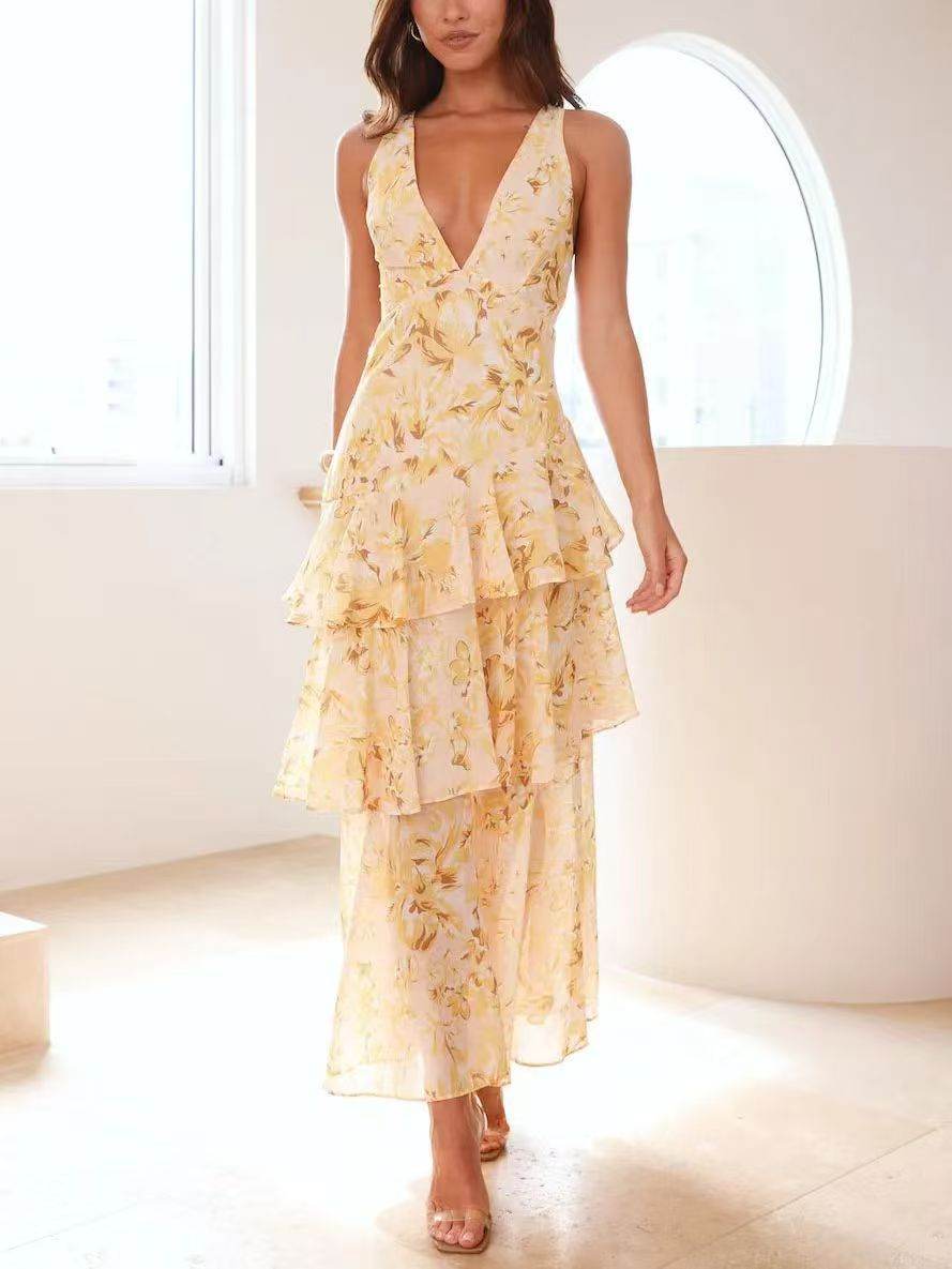 Women's Pure Desire Sexy Halter Dress – Sleeveless Chiffon in Multiple Colors - Buy Center US