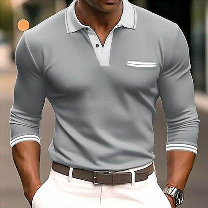Men's Long Sleeve Button Sweatshirt - Digital Print for Sports & Leisure - Buy Center US