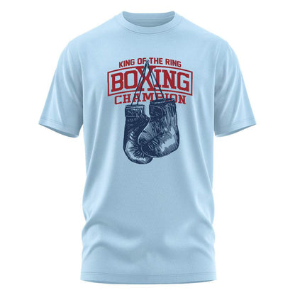 Boxing Printed T-shirt for Men & Women - Cotton, Multiple Colors Available - Buy Center US